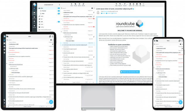 Roundcube webmail